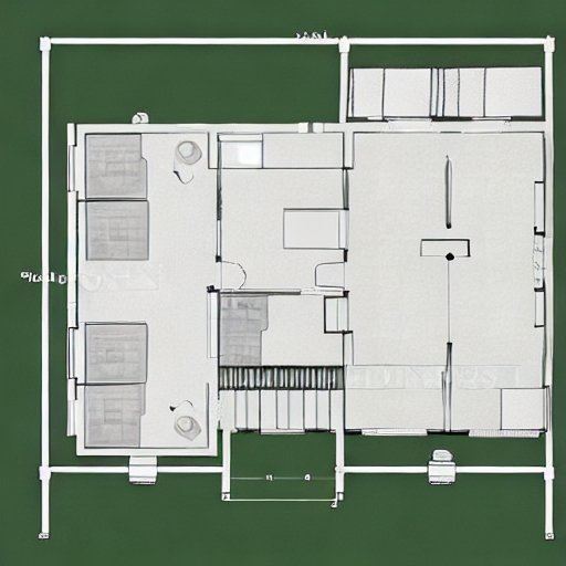 plano-cabaña-con-dos-dormitarios