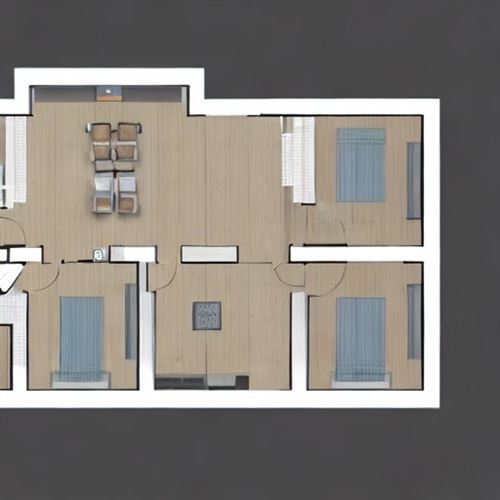 plano-chalet-dos-habitaciones 