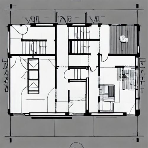 plano-casa-pequeña-1-planta-3-habitaciones